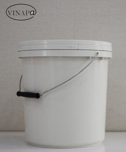 XÔ NHỰA 10KG TRẮNG SỮA